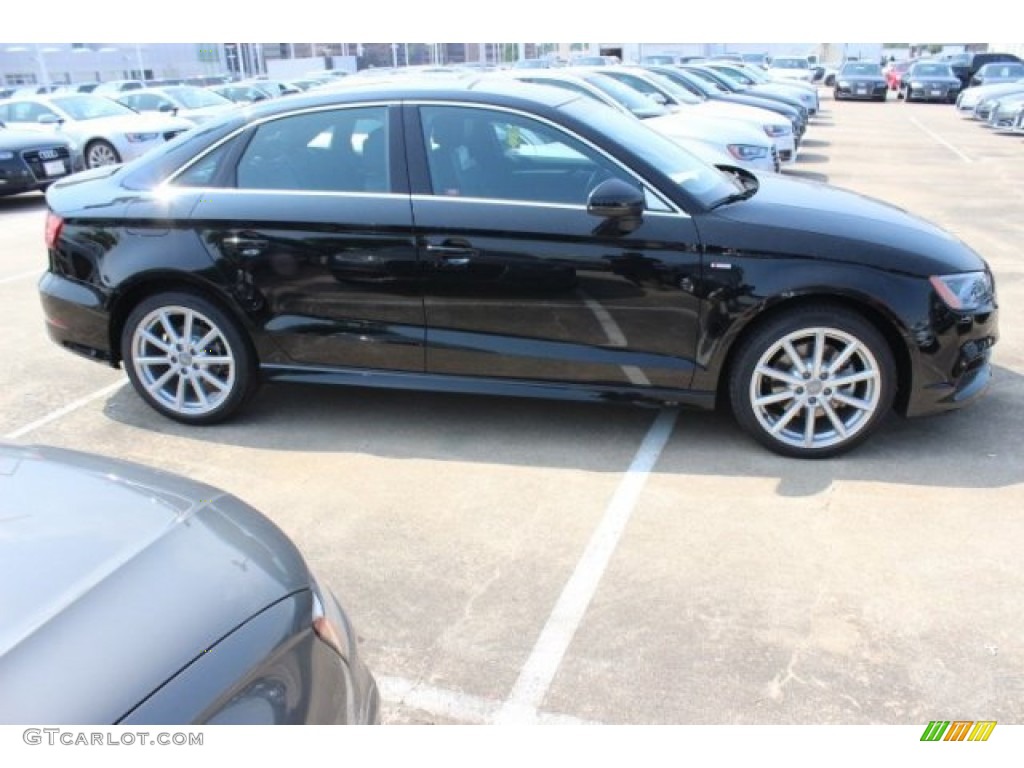 Mythos Black Metallic 2015 Audi A3 2.0 Prestige quattro Exterior Photo #95768271