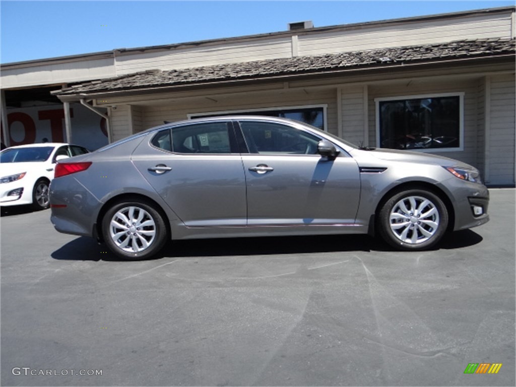 2015 Optima EX - Platinum Graphite / Gray photo #2