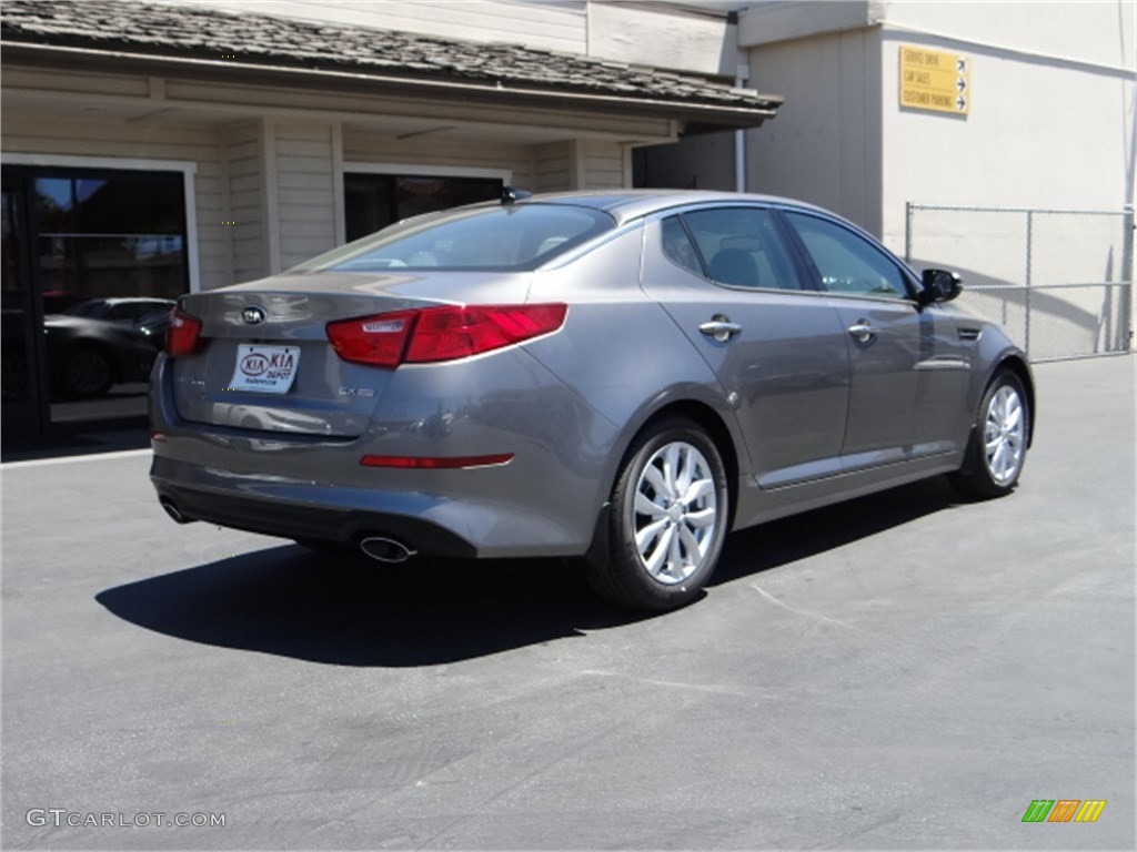 2015 Optima EX - Platinum Graphite / Gray photo #3
