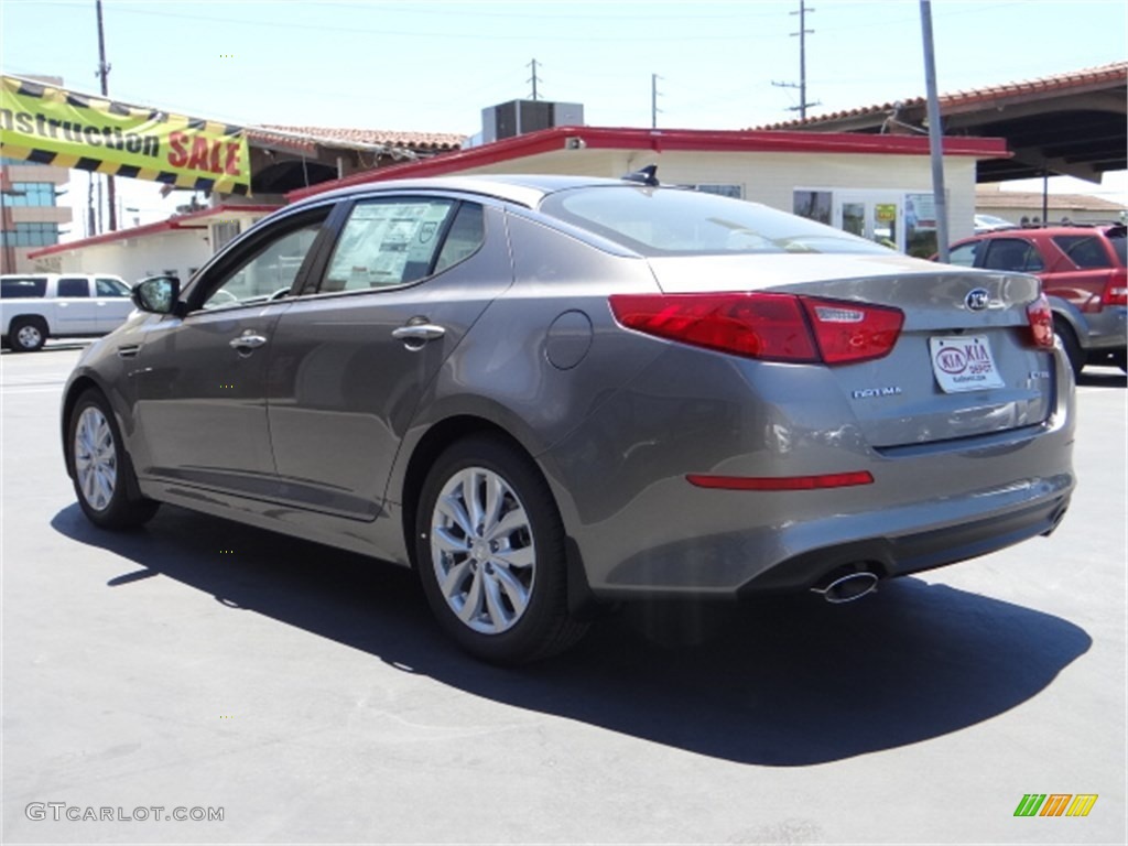 2015 Optima EX - Platinum Graphite / Gray photo #4