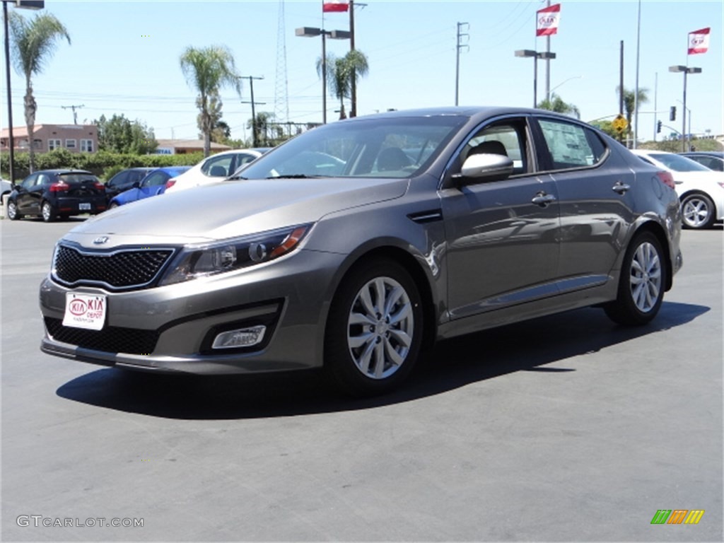 2015 Optima EX - Platinum Graphite / Gray photo #6