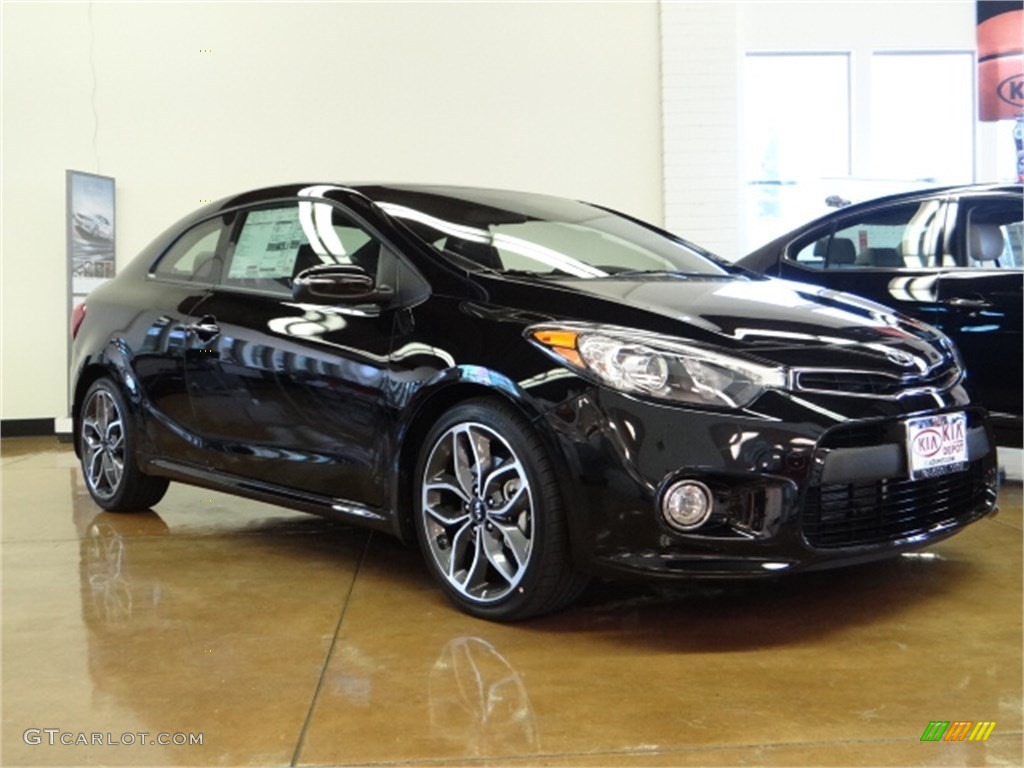 2015 Aurora Black Kia Forte Koup SX #95734208 | GTCarLot ...