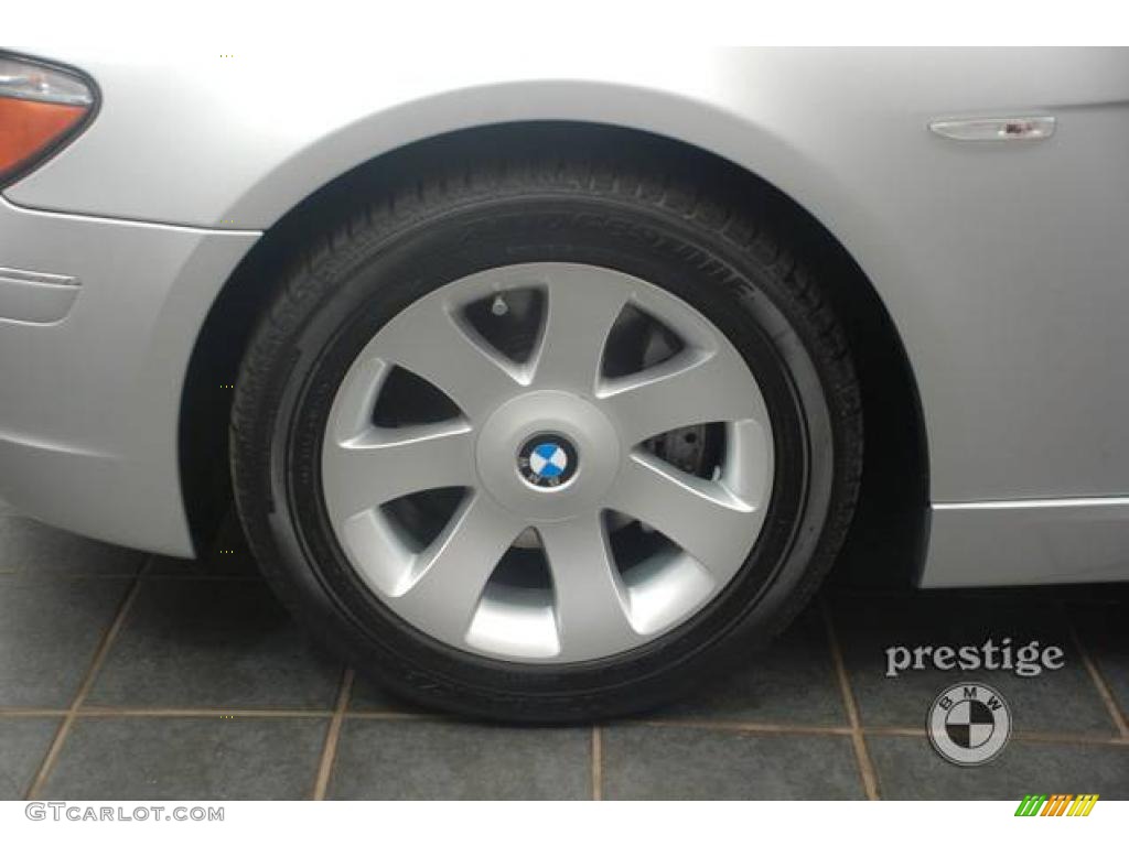 2008 7 Series 750Li Sedan - Titanium Silver Metallic / Platinum photo #8