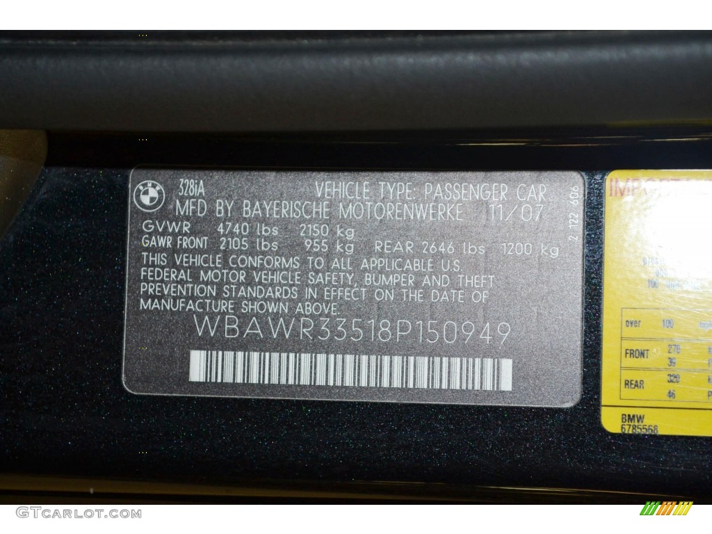 2008 3 Series 328i Convertible - Black Sapphire Metallic / Coral Red/Black photo #11
