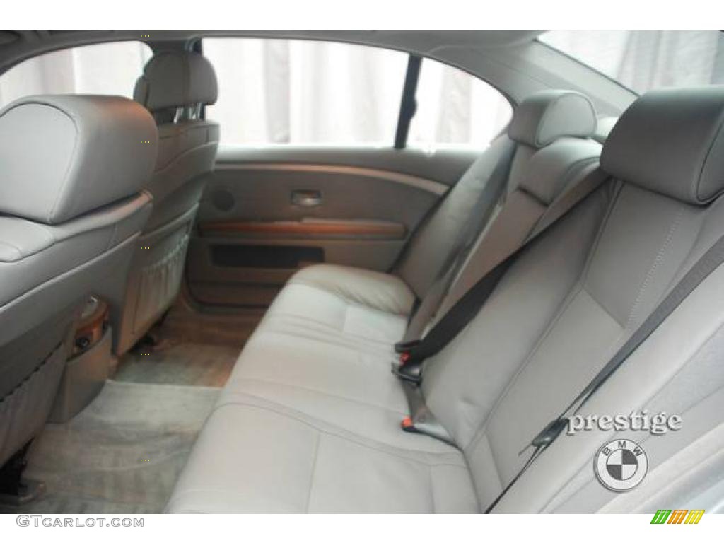2008 7 Series 750Li Sedan - Titanium Silver Metallic / Platinum photo #12
