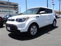 2014 Clear White Kia Soul 1.6  photo #6