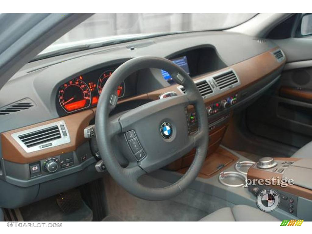 2008 7 Series 750Li Sedan - Titanium Silver Metallic / Platinum photo #15