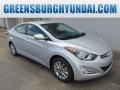 2015 Shimmering Air Silver Hyundai Elantra SE Sedan  photo #1