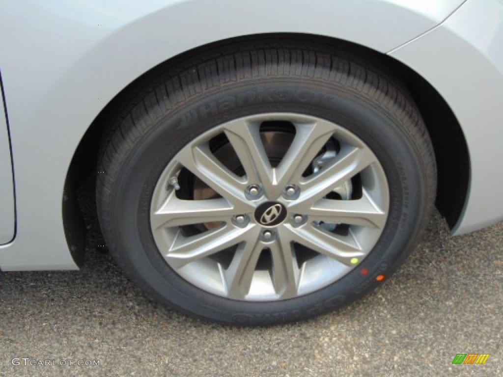 2015 Elantra SE Sedan - Shimmering Air Silver / Gray photo #3