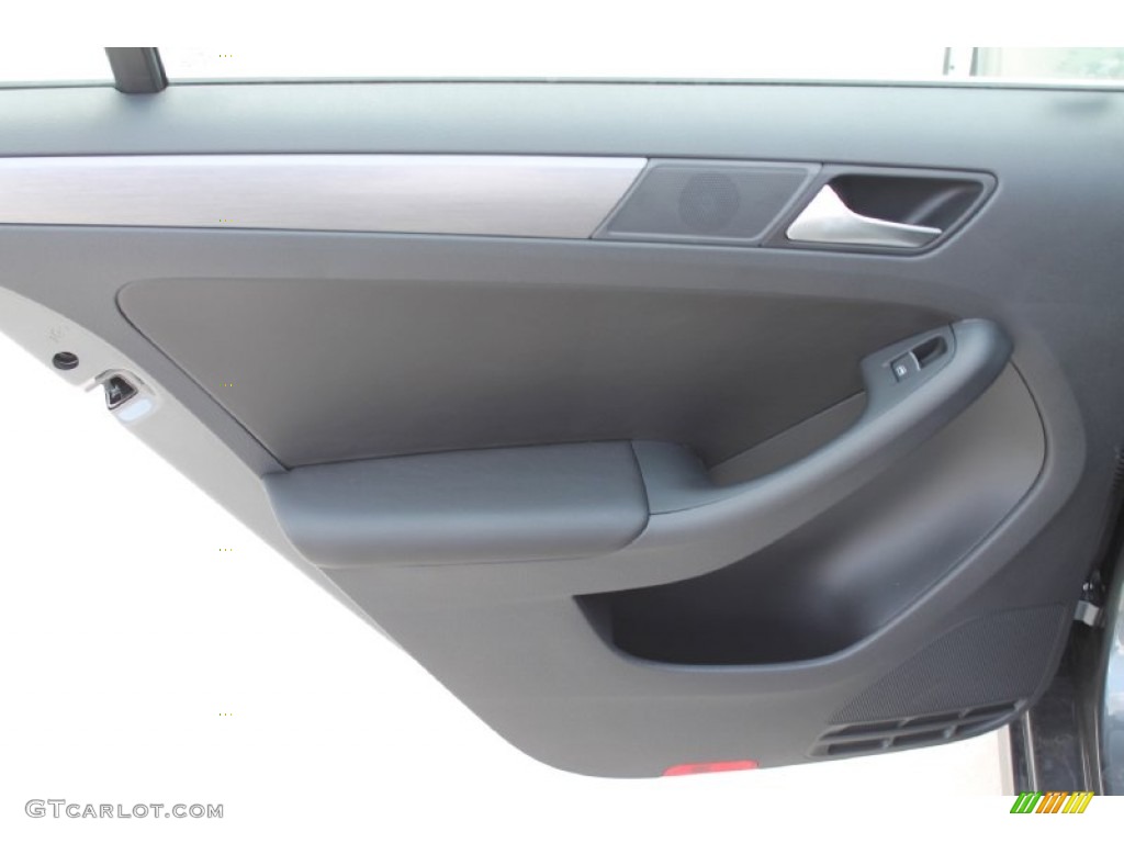 2014 Jetta TDI Sedan - Platinum Gray Metallic / Titan Black photo #20