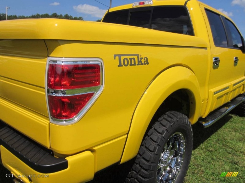 2014 F150 Tonka Edition Crew Cab 4x4 - Tonka Edition Iconic Yellow / Black photo #40