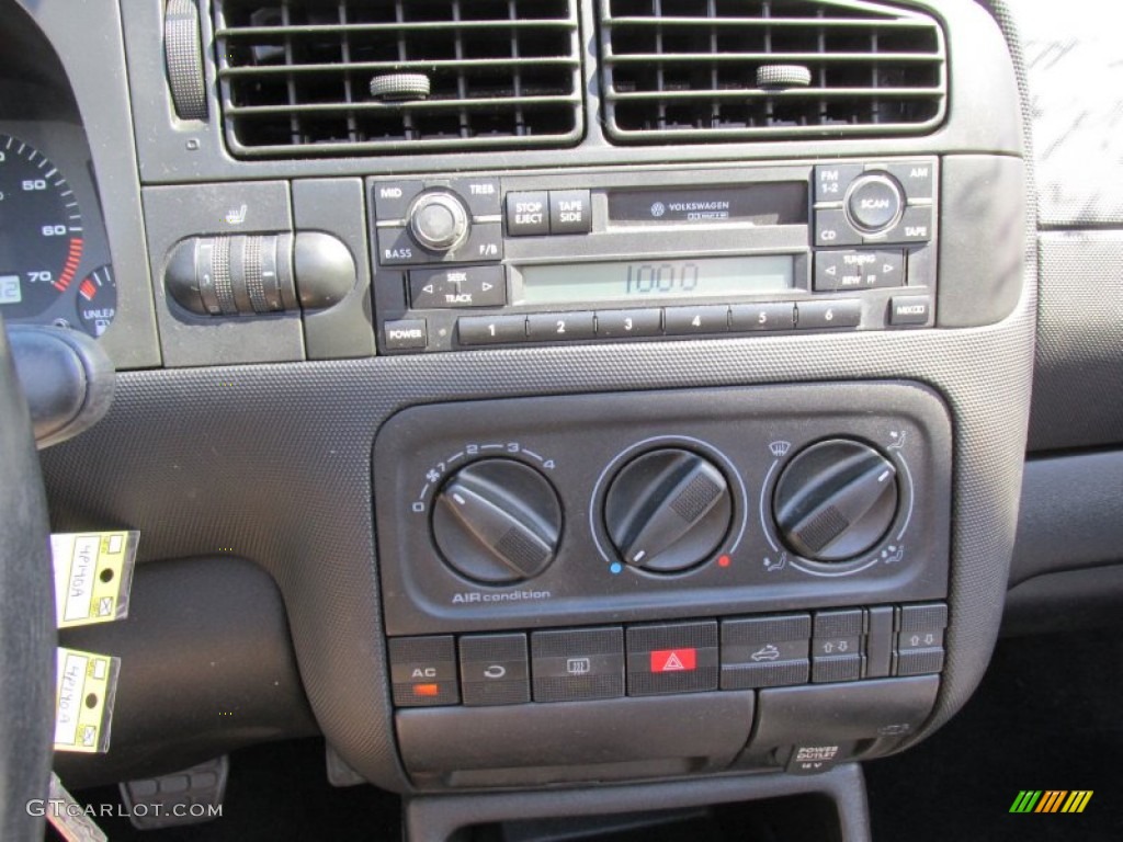 2002 Cabrio GLX - Cool White / Black photo #17