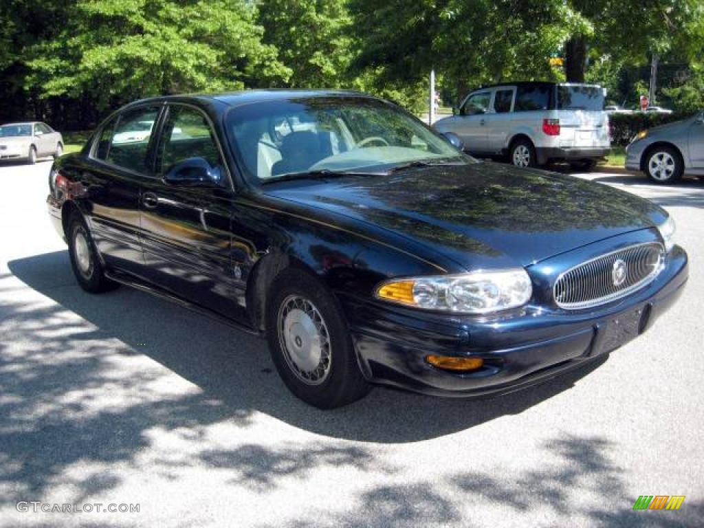 2002 LeSabre Custom - Ming Blue Metallic / Medium Gray photo #6