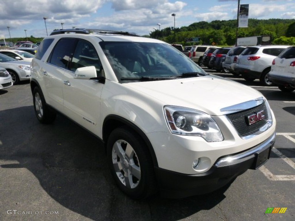 Summit White 2007 GMC Acadia SLT AWD Exterior Photo #95775770