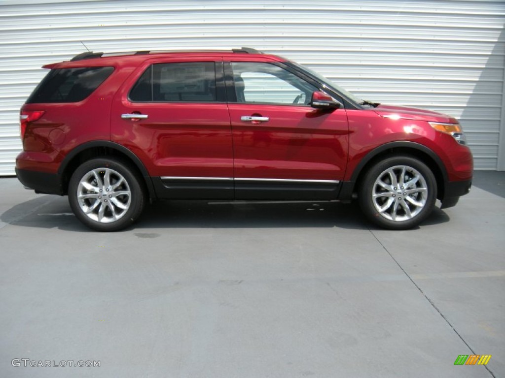 Ruby Red 2015 Ford Explorer Limited Exterior Photo #95776518