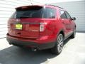 2015 Ruby Red Ford Explorer XLT  photo #4