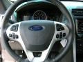 Charcoal Black 2015 Ford Explorer XLT Steering Wheel