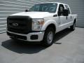 Oxford White - F250 Super Duty XL Crew Cab Photo No. 7