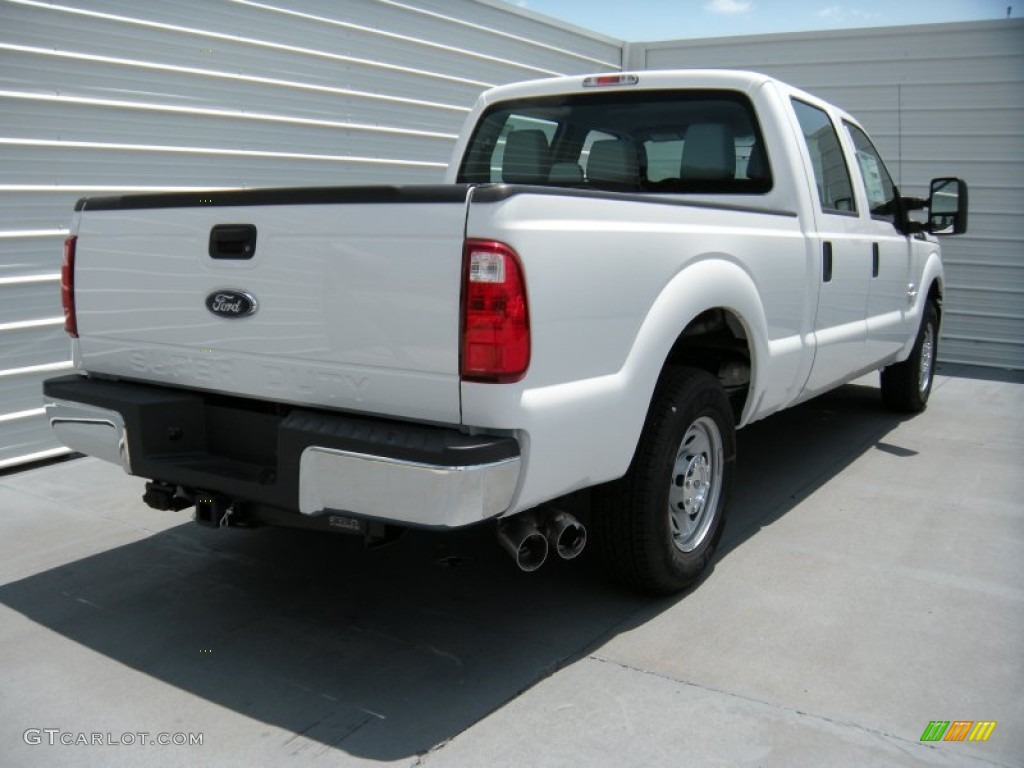 2015 F250 Super Duty XL Super Cab - Oxford White / Steel photo #4