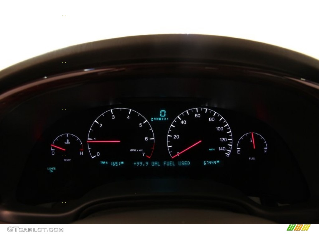 2000 Cadillac DeVille DTS Gauges Photos