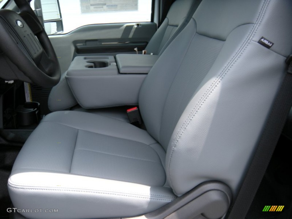 2015 F250 Super Duty XL Super Cab - Oxford White / Steel photo #24