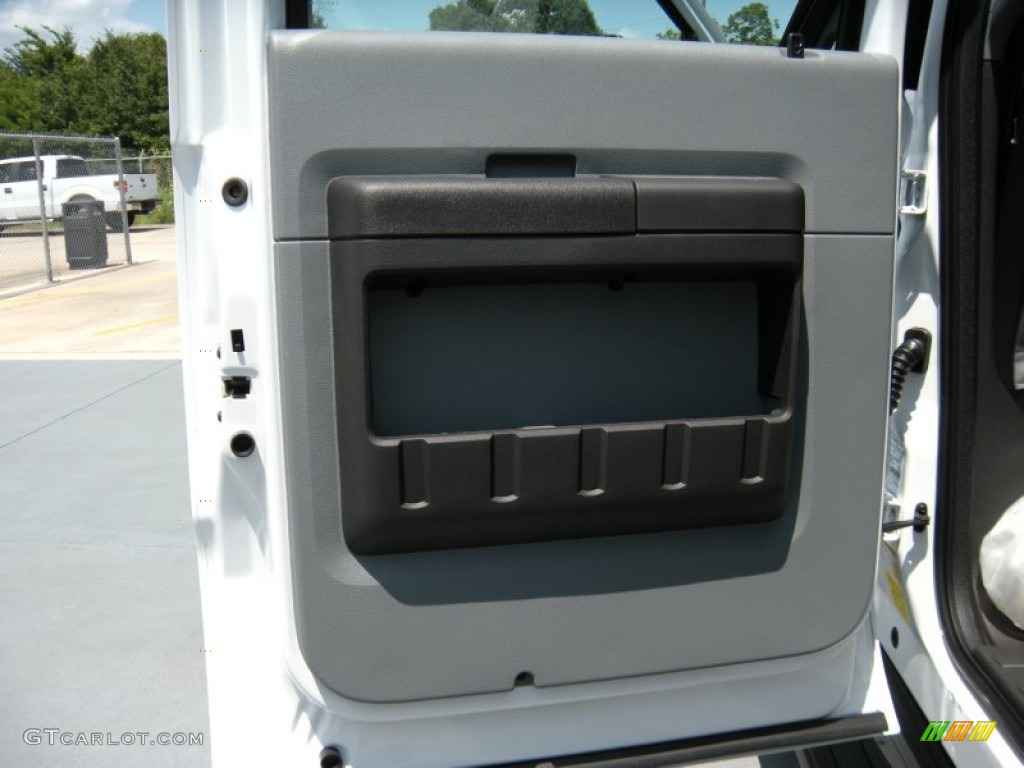 2015 F250 Super Duty XL Crew Cab 4x4 - Oxford White / Steel photo #21