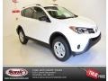 Super White 2014 Toyota RAV4 LE