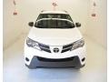 2014 Super White Toyota RAV4 LE  photo #2