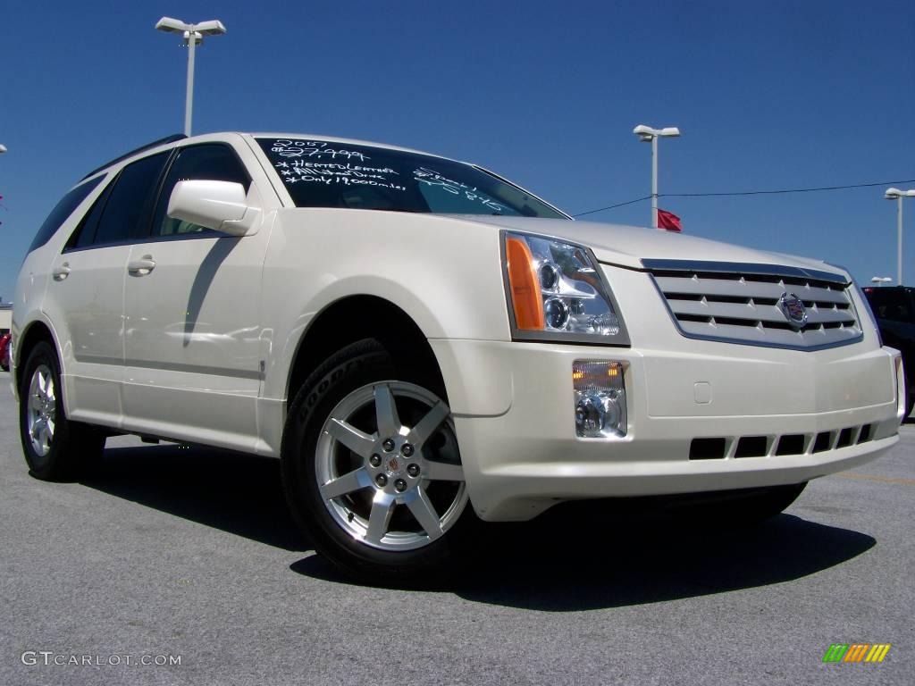 2007 SRX 4 V6 AWD - White Diamond / Cashmere photo #1