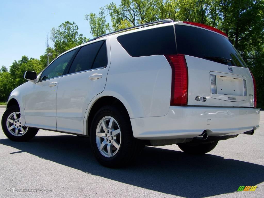 2007 SRX 4 V6 AWD - White Diamond / Cashmere photo #4