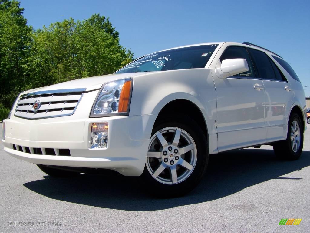 2007 SRX 4 V6 AWD - White Diamond / Cashmere photo #5