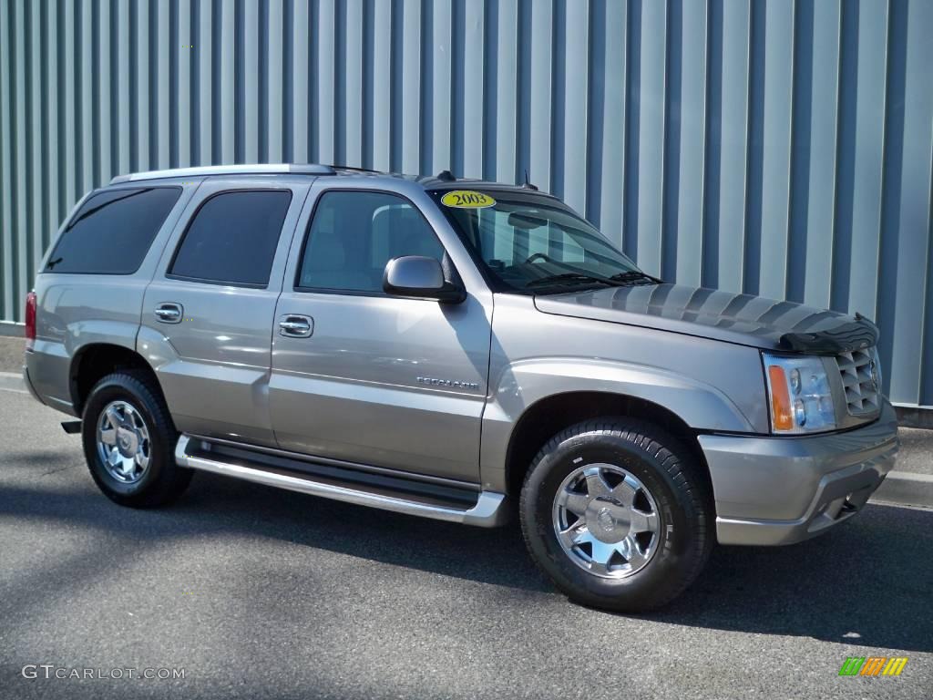 2003 Escalade AWD - Pewter / Shale photo #1