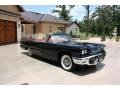 1960 Raven Black Ford Thunderbird Convertible  photo #2