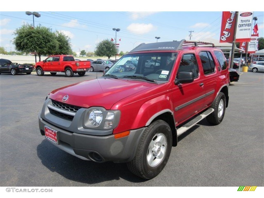 2003 Xterra XE V6 - Molten Lava Metallic / Sage photo #3