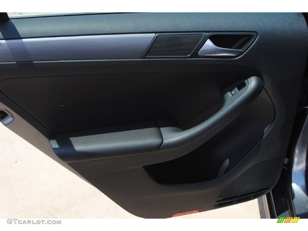 2014 Jetta SEL Sedan - Platinum Gray Metallic / Titan Black photo #10