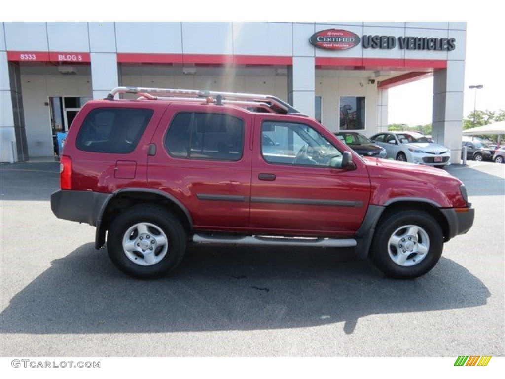 2003 Xterra XE V6 - Molten Lava Metallic / Sage photo #8
