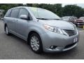 2011 Silver Sky Metallic Toyota Sienna XLE AWD  photo #3