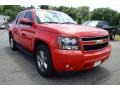 2011 Inferno Orange Metallic Chevrolet Avalanche LT 4x4  photo #3