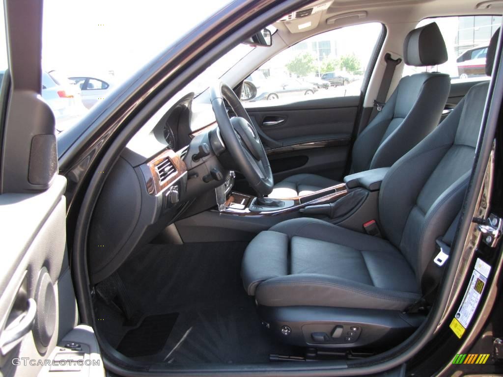 2008 3 Series 328i Sedan - Black Sapphire Metallic / Black photo #17