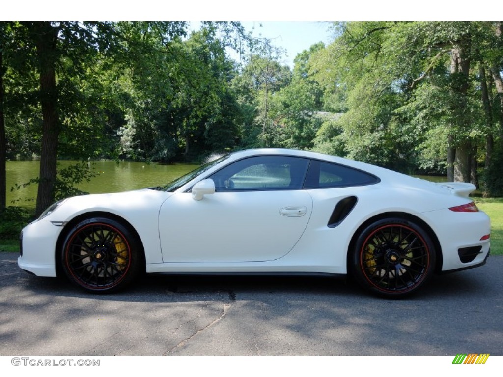 White 2014 Porsche 911 Turbo S Coupe Exterior Photo #95787255