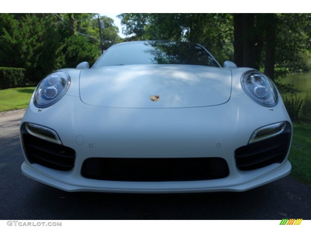 2014 911 Turbo S Coupe - White / Black photo #8