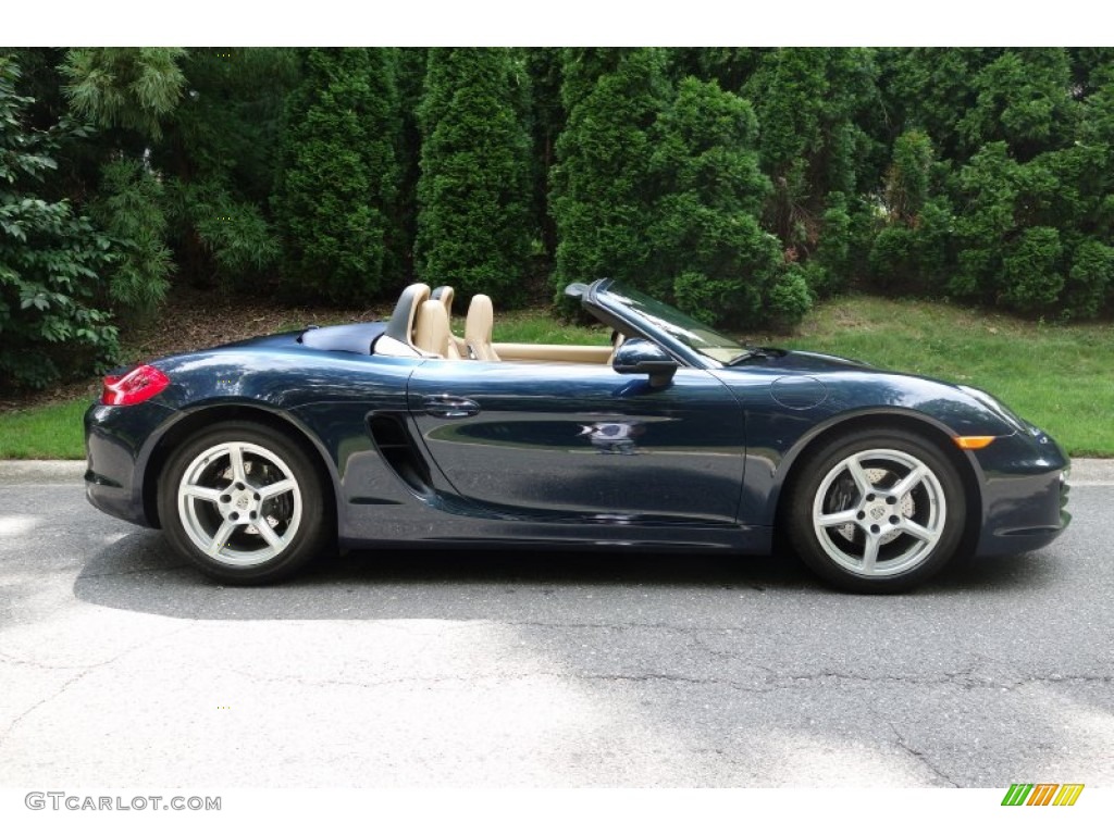 Dark Blue Metallic 2013 Porsche Boxster Standard Boxster Model Exterior Photo #95787804