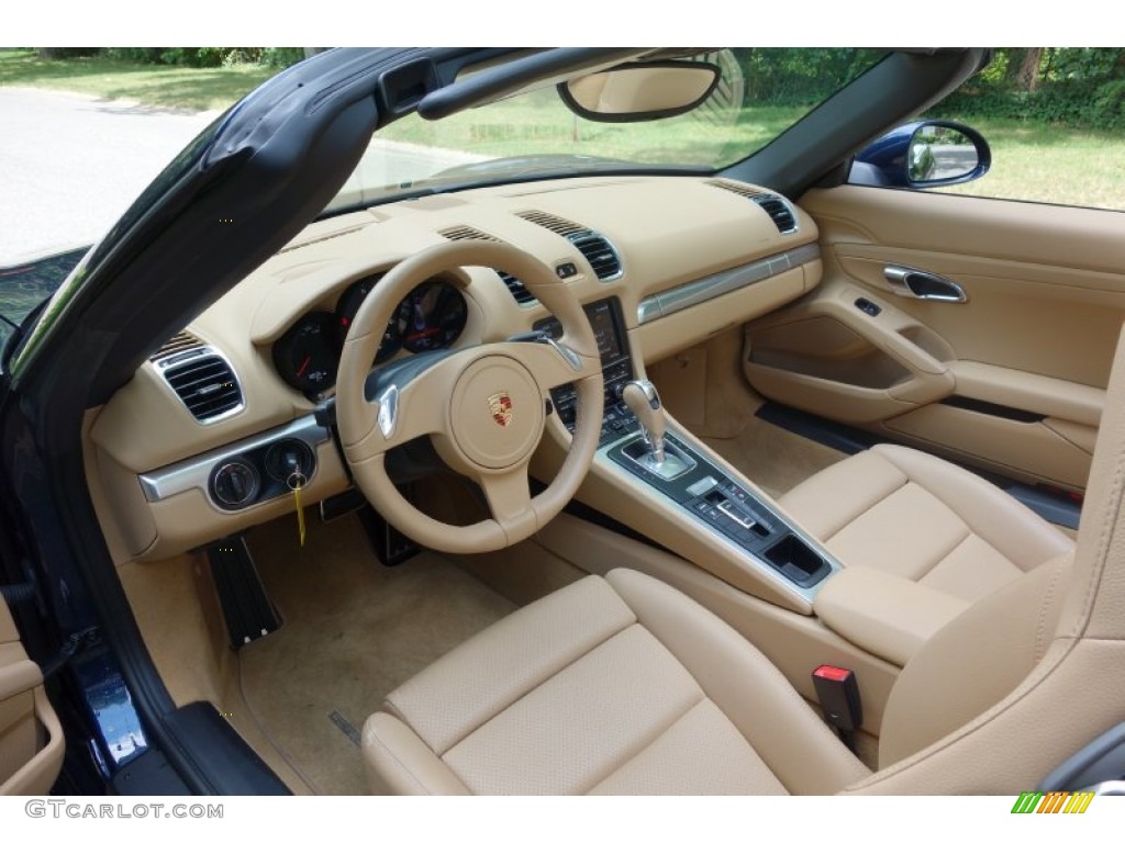 Luxor Beige Interior 2013 Porsche Boxster Standard Boxster Model Photo #95787867
