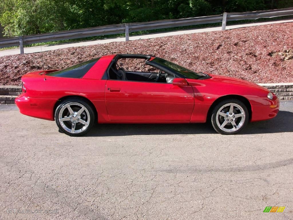 2001 Camaro Coupe - Bright Rally Red / Ebony photo #8