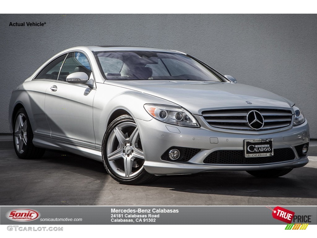 2008 CL 550 - Iridium Silver Metallic / Grey/Dark Grey photo #1