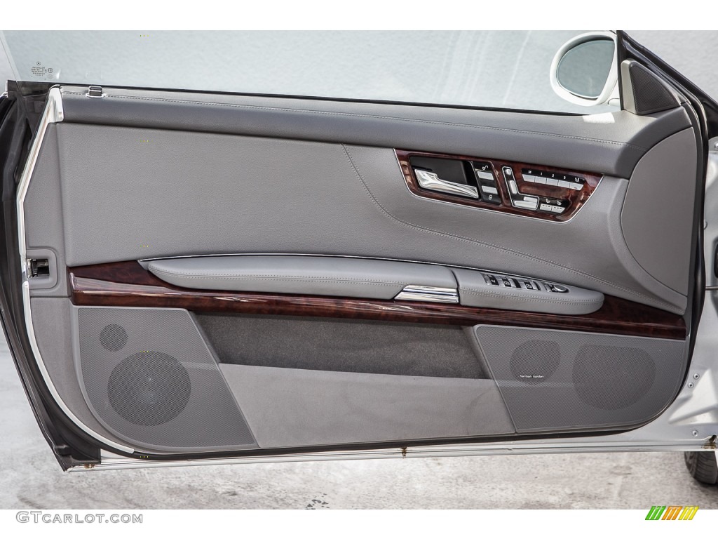 2008 Mercedes-Benz CL 550 Grey/Dark Grey Door Panel Photo #95789410