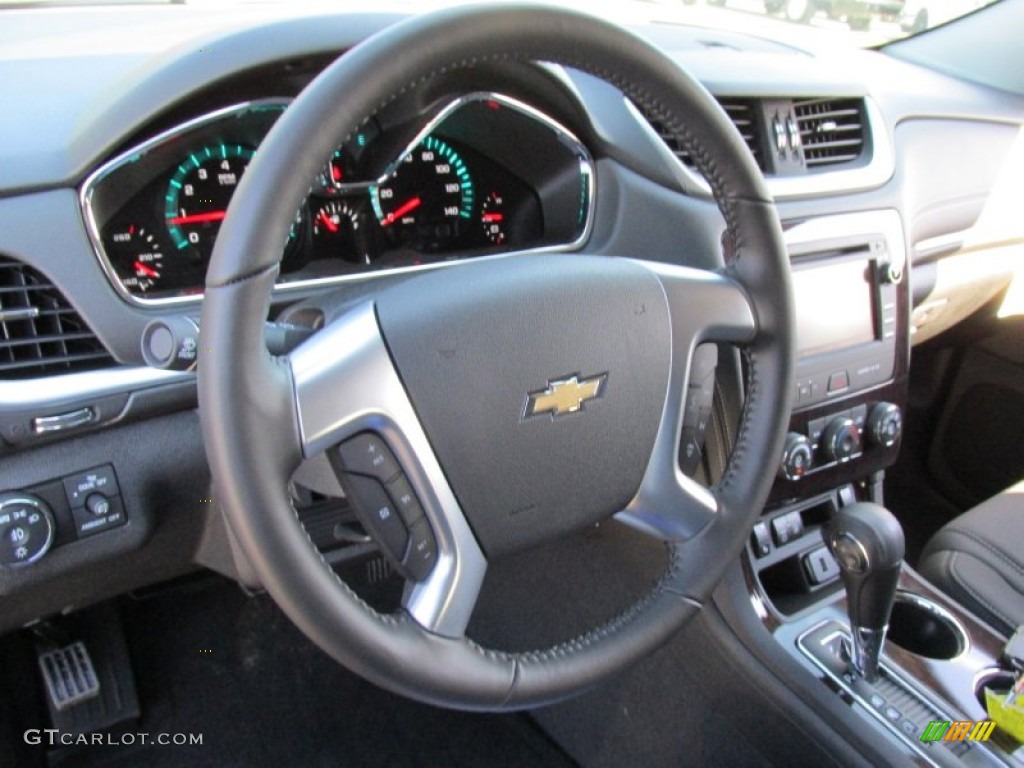 2015 Traverse LT AWD - Sable Metallic / Ebony photo #16