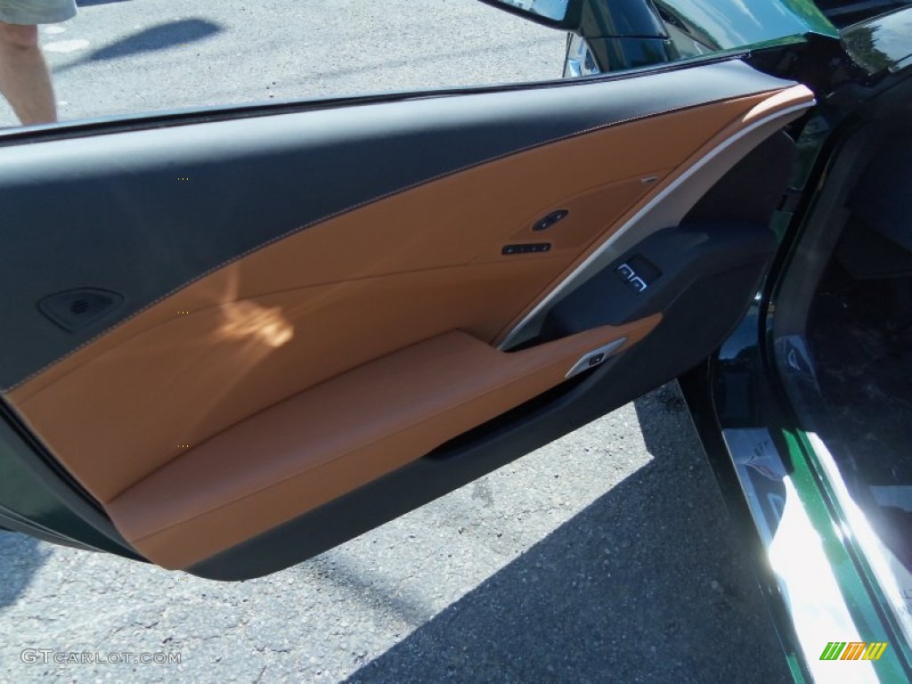 2014 Corvette Stingray Convertible - Lime Rock Green Metallic / Kalahari photo #20