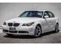 2005 Alpine White BMW 5 Series 545i Sedan  photo #15