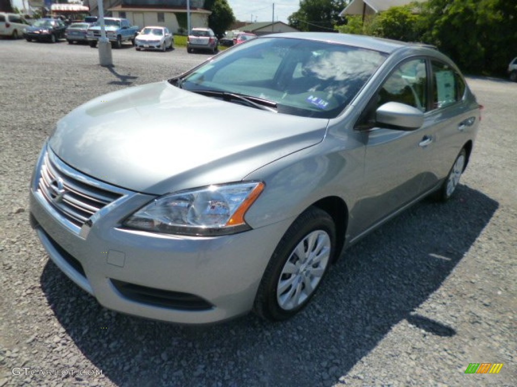 2014 Sentra S - Magnetic Gray / Charcoal photo #3